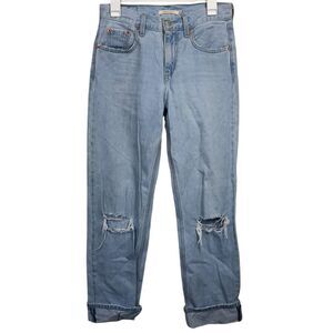 Levi's Light Wash Low Rise Pro Relaxed Straight Jeans